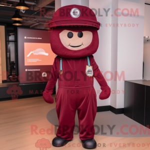 Postava maskota Maroon Pho...