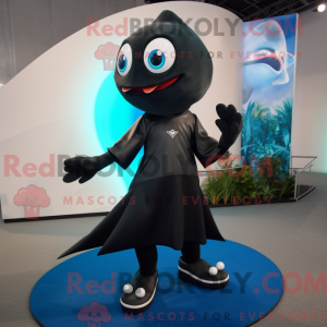 Maskottchenkostüm Black Ray...
