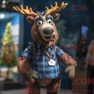 Irish Elk mascot costume...