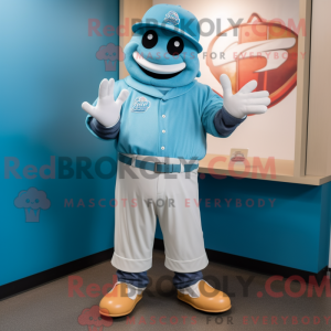 Turquoise Baseball Glove...
