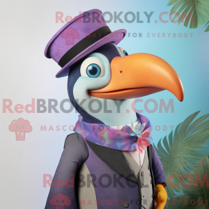 Lavender Toucan mascot...