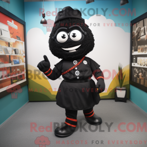 Maskotkostymefigur Black...