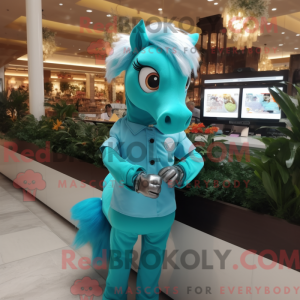 Turquoise Mare mascot...