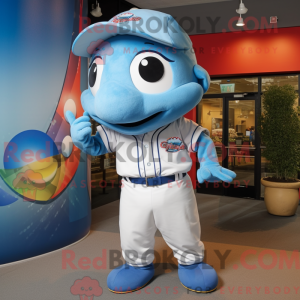 Sky Blue Gyro mascot...