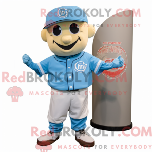 Sky Blue Gyro maskot...