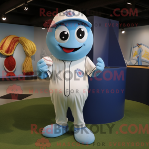 Sky Blue Gyro maskot...