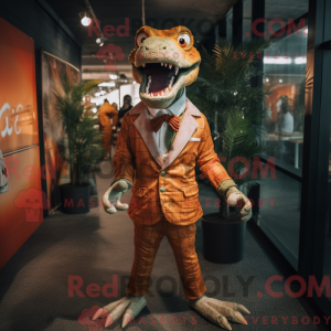 Rust Krokodille maskot...