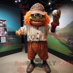 Rust Witch mascot costume...