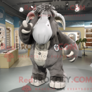 Silver Mammoth mascot...