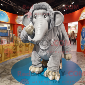 Silver Mammoth mascot...