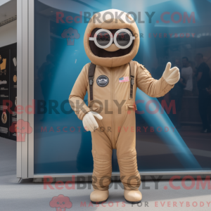Máscara de astronauta...
