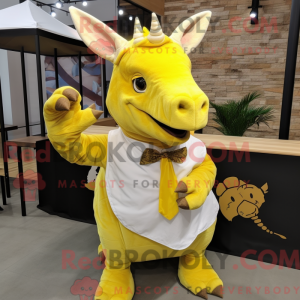 Citroengeel Triceratops...