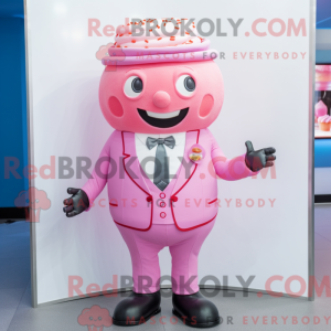 Maskottchenkostüm Pink...