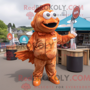 Rust Fish And Chips mascot...