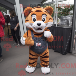 Tiger mascot costume...