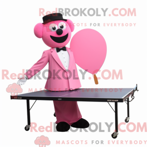Rosa Ping-Pong-Tisch...
