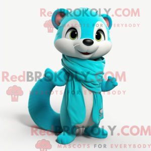 Postava maskota Cyan Weasel...