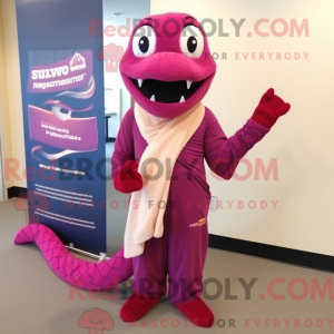 Maskotka Magenta Snake jest...