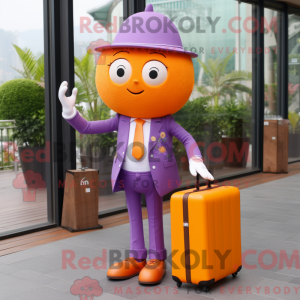 Lavender Orange mascot...