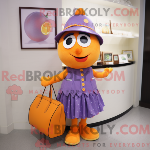 Lavender Orange mascot...