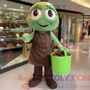 Olive Chocolates maskot...