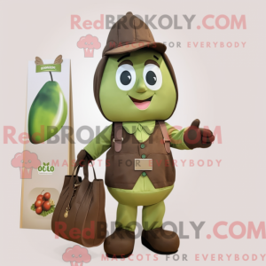 Olive Chocolates maskot...