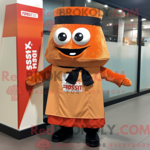Rust Sushi mascot costume...