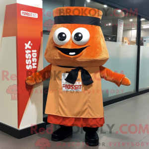 Rust Sushi mascottekostuum...