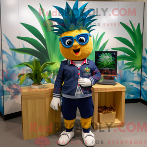 Navy Pineapple mascot...