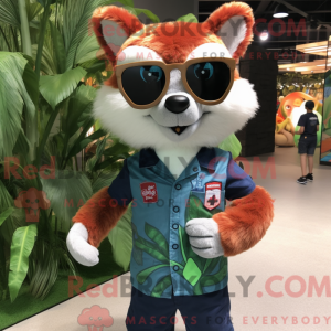 Forest Green Red Panda...