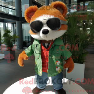 Forest Green Red Panda...