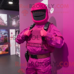 Magenta Army Soldier...