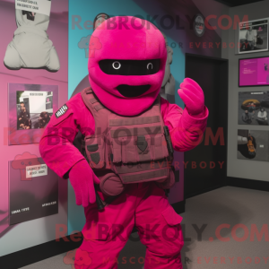 Magenta Army Soldier...