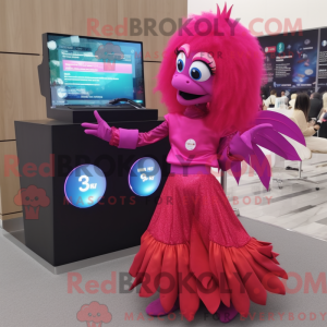 Magenta Betta Fisch...