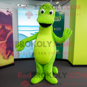 Limegrön Loch Ness...