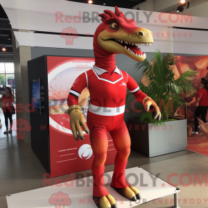 Rød Spinosaurus...