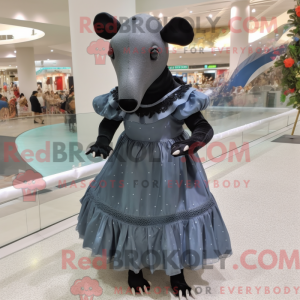 Tapir mascot costume...