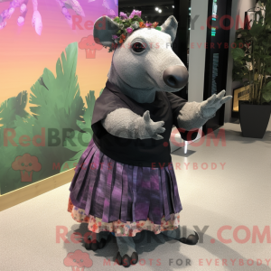 Tapir-mascottekostuum...