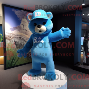 Figura de máscara de urso...