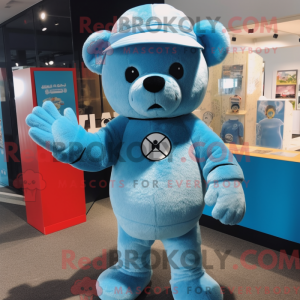 Figura de máscara de urso...