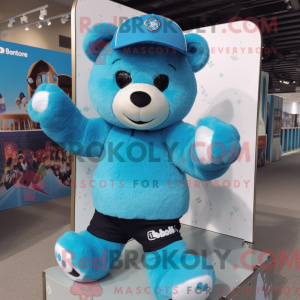 Maskotka Sky Blue Teddy...