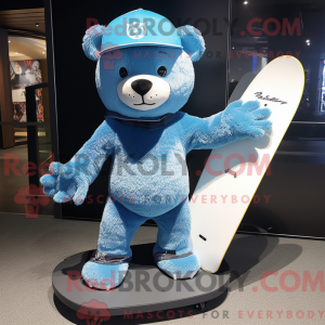 Maskotka Sky Blue Teddy...
