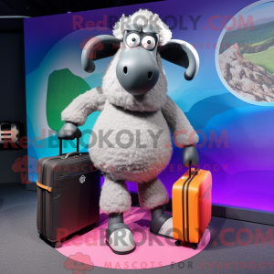 Personaggio mascotte pecora...