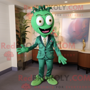 Green Shrimp Scampi mascot...