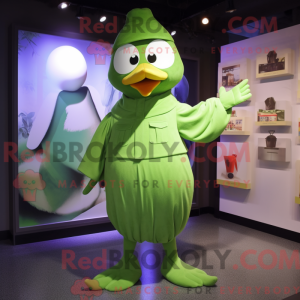 Maskottchenkostüm Olive...