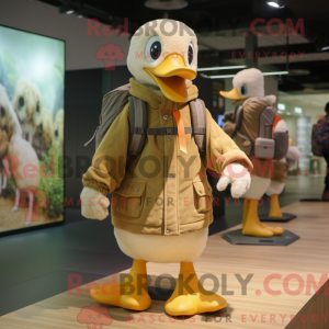 Postava maskota Tan Geese...