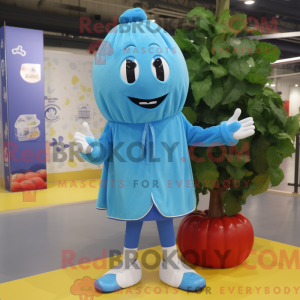 Sky Blue Beet mascot...