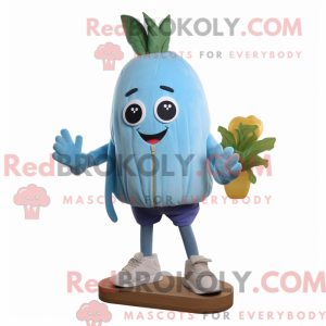 Sky Blue Beet mascot...