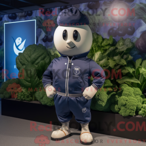 Navy Radise maskot kostume...