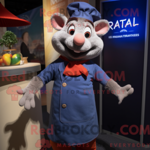 Ratatouille mascot costume...